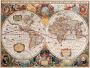 Cartographic Dreams: World Map Canvas Wall Art Collection