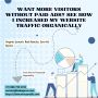 My Step-by-Step Blueprint to Increase Website Traffic