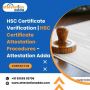 HSC Certificate Verification - Attestation Adda HSC Certificate Verification - Attestation Adda