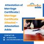  Attestation of Marriage Certificate - Attestation Adda