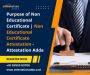 Purpose of Non Educational Certificate - Attestation Adda