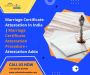 Marriage Certificate Attestation In India - Attestation Adda