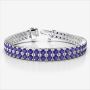 Genuine Tanzanite Bracelet