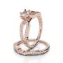 Diamond and Ruby Bridal Sets