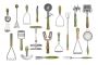  Vintage Green-Handled Kitchen Utensils for Timeless Charm