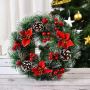 Buy Christmas Artificial Pinecone Red Berries Buy Christmas Artificial Pinecone Red Berries