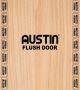 Austin E0 Flush Doors: Termite-Resistant Wooden Doors