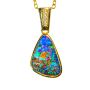 * PSYCHEDELIC JOURNEY 14KT YELLOW GOLD & DIAMOND AUSTRALIAN * PSYCHEDELIC JOURNEY 14KT YELLOW GOLD & DIAMOND AUSTRALIAN