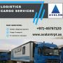 Freight Services Dubai |Avalon General Land Transport.llc