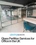 Glass Partition Services for Office in the UK