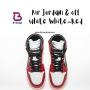 Air Jordan & off white White-Red