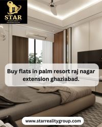 Buy flats in palm resort raj nagar extension ghaziabad.