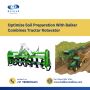 Cultivate with Balkar Combines Tractor Rotavator 