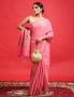 Buy Elegant Pink Banarasi Silk Saree Online By BanarasiSilks