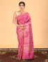 Buy Pure Silk Banarasi Saree Pink From BanaraSilks