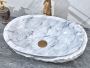  Infinity art above counter basin nature stone
