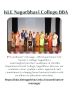 KLE Chairman Message - Top BBA Colleges in Bangalore