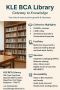 KLE SNC Library - BCA colleges Bangalore