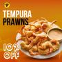 🎉 Enjoy 10% OFF on our Tempura Prawns! 🎉