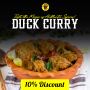 🎉 Enjoy 10% OFF on our Delicious Duck Curry! 🎉