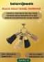 Shop Elegant Black Gold Tassel Earrings—Premium Style by Be