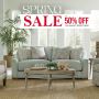 Spring Furniture Sale - 50% Off on Almost Everything