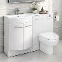 Stylish Basin and Toilet Units – Combination Furniture for M
