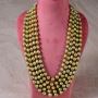 Buy Golden Color South Sea Pearl Baroque Shapes Five Strands