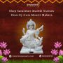 Shop Saraswati Marble Statues Directly from Moorti Makers