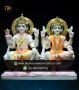 Get Marble Vishnu Laxmi Ji Statue - Bhuvneshwari Moorti Art
