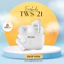 Earbuds TWS-21 – Stylish, Compact, and Perfect for Daily Use