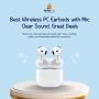 Shop the Best Wireless PC Earbuds with Mic – Clear Sound, Gr