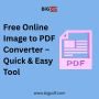 Free Online Image to PDF Converter – Quick & Easy Tool
