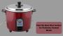 Find the Best Rice Cooker for Perfectly Cooked Meals