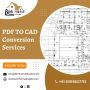 Get Best PDF to CAD Conversion Services in USA