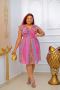 Mariposa Mini Dress - Pink from Black Bow Boutique
