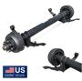 BR Trailer Axle - 10,000 LB 74HF (8 Lug, w/ Brakes & Springs