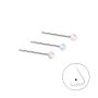 Elegant Silver Stud Nose Ring - Timeless Style for Every Occ