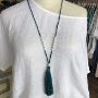 Buy Pearl Tassel Necklace Online from BlossomsBoutique