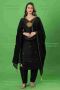 Timeless Elegance: Black Mandala Marodi Zardozi Work Salwar 