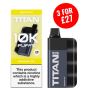 Titan 10k Puffs Vape Rechargeable Disposable Vape
