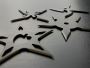Ninja Shuriken 3-Piece Practice Throwing Stars Set