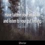 Why is a “Gut Feeling” Truthful: Part 5