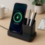 Wireless Phone Charger Pen Holder – Smart Desk Organizer