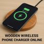 Buy Wooden Wireless Phone Charger Online