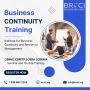 Business Continuity Planning and Management Training