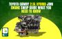 Toyota Camry 2.5L Hybrid JDM Engine Swap Guide: What You Nee