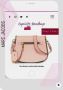 Marc Jacobs Recruit Ladies Rose Medium Leather Saddle Handba
