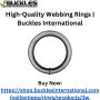Buy High-Quality Webbing Rings at Buckles International
