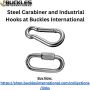 Steel Carabiner and Industrial Hooks at Buckles Internation